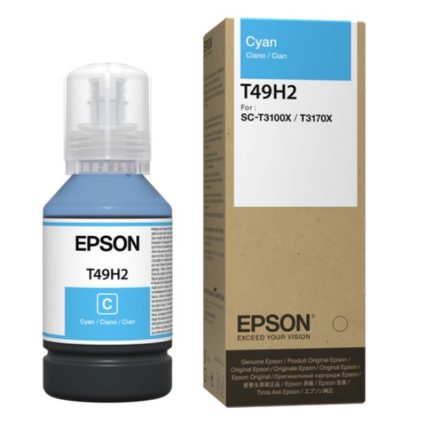 Botella Tinta Epson T49H200 Cyan 140ml Original