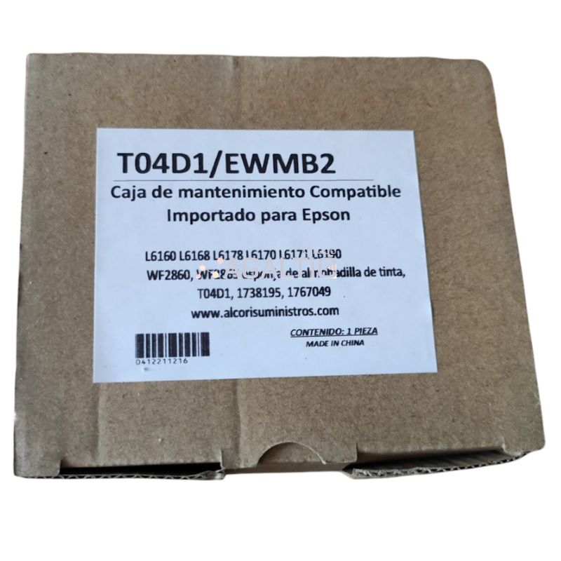Caja de Mantenimiento Epson T04D1 L6171, L4160 compatible