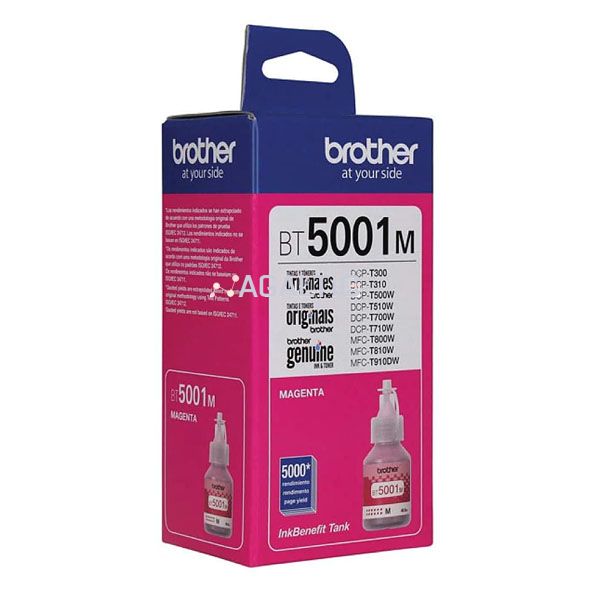 Tinta Brother BT-5001M Magenta dcp-t300, t500w, t700w 5k.