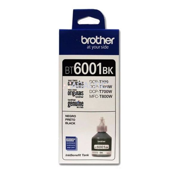 Tinta Brother BT-6001BK Black dcp-t300, t500w, t700w 6k.