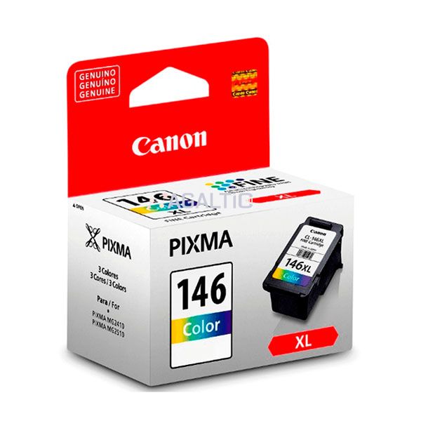 Tinta Canon CL-146xl Color 13ml√ ip2810, mg2410, mg2510