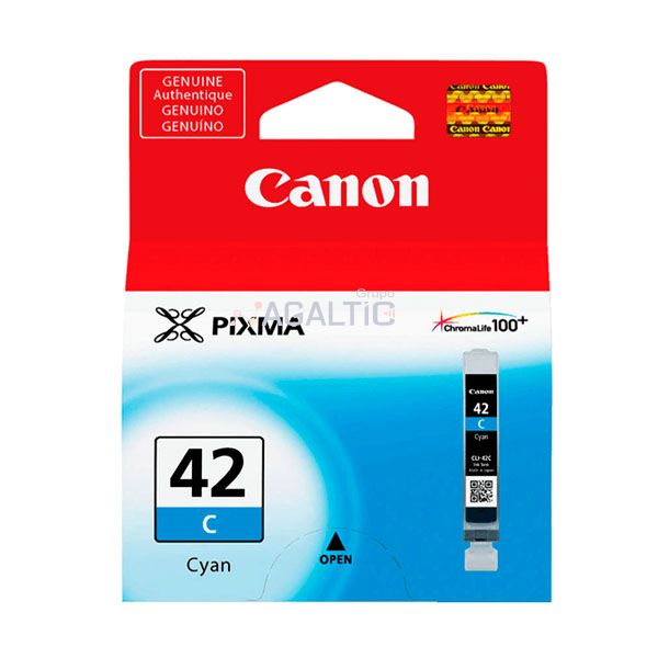 Tinta Canon CLI-42C Cian 13ml Para Pixma pro-100, pro100s √