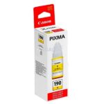 Tinta Canon GI-190Y Yellow 70ml. g4110, g4100, g3100, g2100