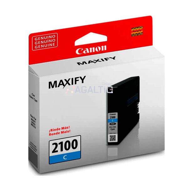 Tinta Canon PGI-2100 Cian 9.6ml. para Maxify mb5310, ib4010