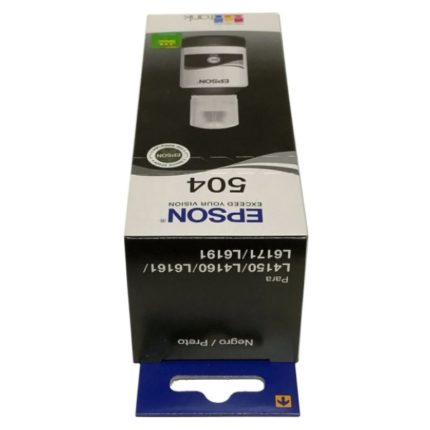 Tinta Epson T504120-AL 504 Negro Original 7,500 paginas
