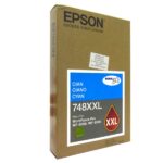 Tinta Epson T748xxl220-al Cian 7k Original