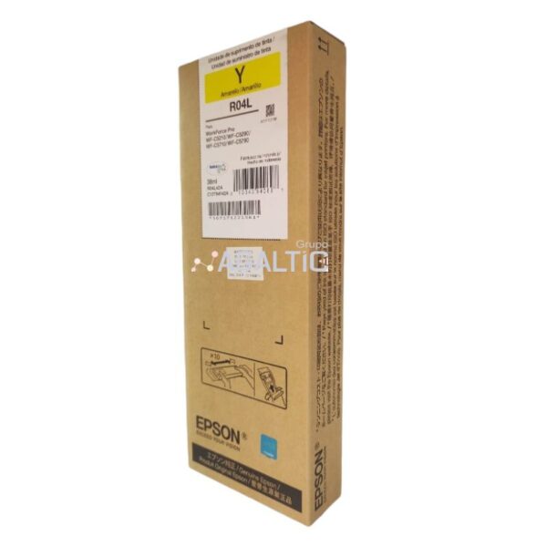 Tinta Epson T941420 Yellow√ R04L wf-c5790/5710/5290/5210