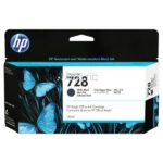 Tinta HP 3WX25A Matte Black 130ml√ Cartucho, Tinta HP 728