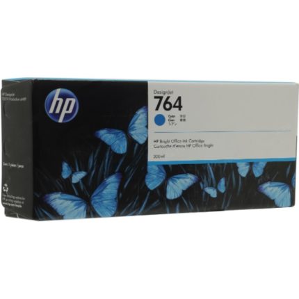 Tinta HP C1Q13A (764) 300ml Cyan Original