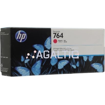 Tinta HP C1Q14A (764) 300ml Magenta Original