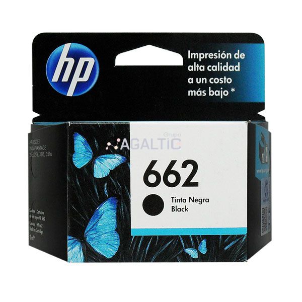 Tinta HP CZ103AL (662) Negro 120pag. / Venta en Lima