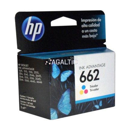 Tinta HP CZ104AL (662) Color 100pag. Agaltic
