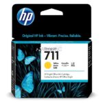 Tinta HP CZ132A Yellow t120, t520 29ml√ Cartucho HP 711