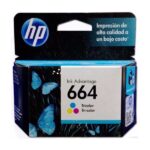 Tinta HP F6V28AL 664 Color 100pag√ Cartucho Tinta HP 664