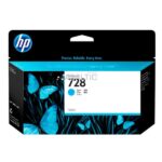 Tinta HP F9J67A Cyan 130ml√ Cartucho, Tinta HP 728 Cyan