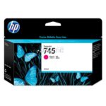 Tinta HP F9J95A Magenta 130ml, Cartucho Tinta HP 745 Magent