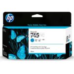 Tinta HP F9J97A Cyan 130ml√ Cartucho Tinta HP 745 Cyan