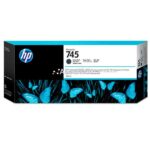 Tinta HP F9K05A Matte Black 300ml, Tinta HP 745 Matte Black