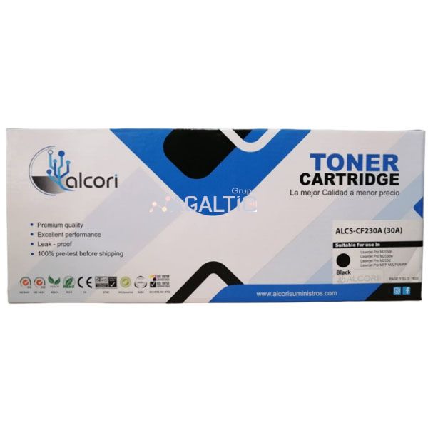 Toner Compatible CF230A 30a m203, m277dw 1,600 páginas