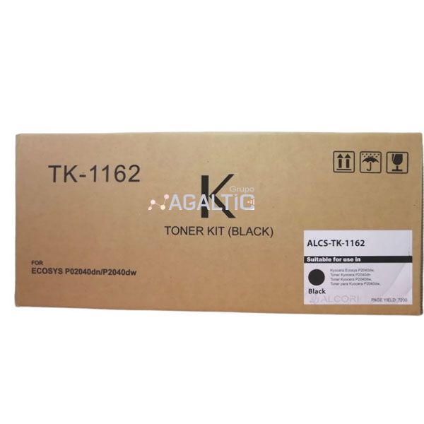 Tóner Compatible TK-1162 p2040dw, p2040dn 7200pag.