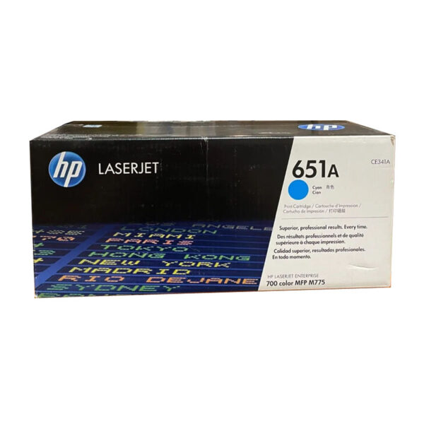 Tóner HP CE341A (651a) l.j. ent 700 Cyan 16k pg. Original