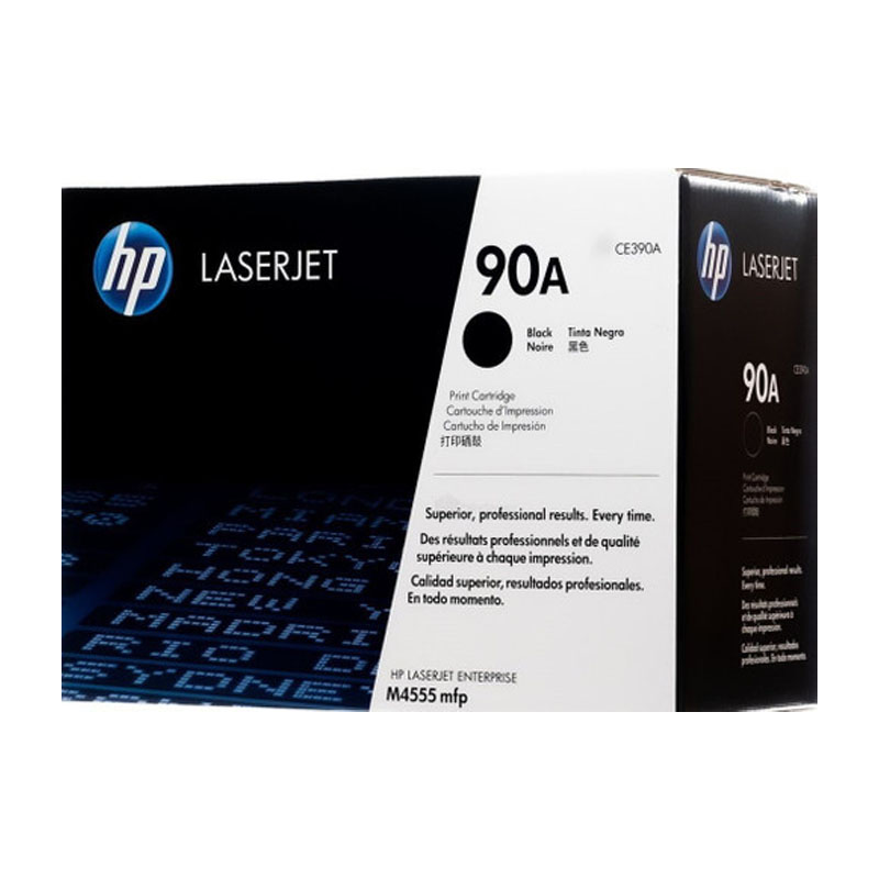 toner-hp-ce390a-90a-lj-4555-black-original Tóner HP CE390A (90a) l.j.4555 Black 10,000Pag Original