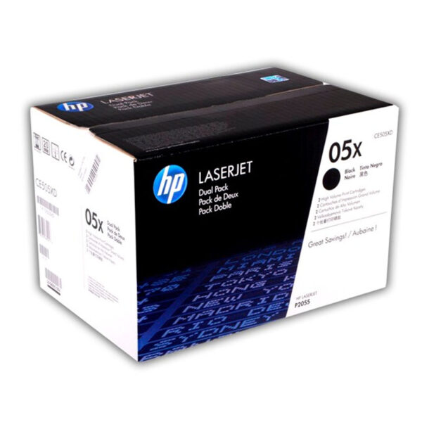 Tóner HP CE505XD (05xd) Original (Pack 2 ce505x) 6.5k