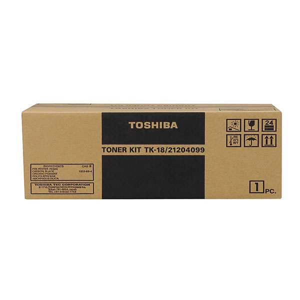 Toner kit Toshiba TK-18 para dp80f, dp85f Negro