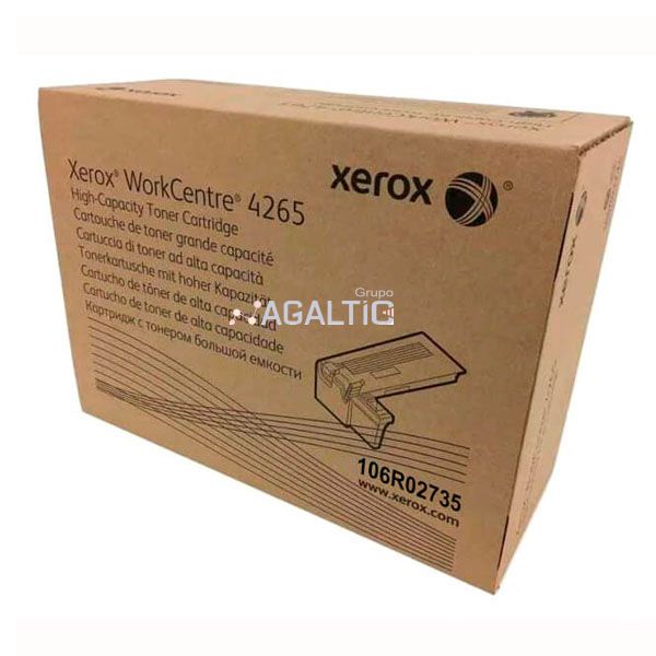 Tóner Xerox 106R02735 Para Workcentre 4265 25K / Agaltic