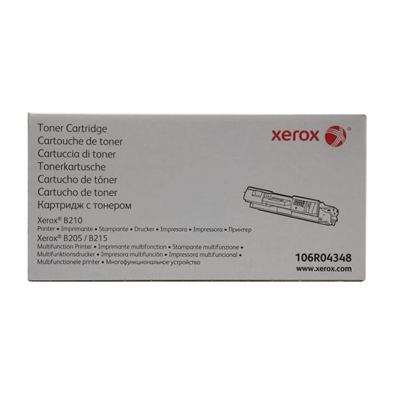 Tóner Xerox 106R04348 Negro Xerox® B210, B205, B215 mfp