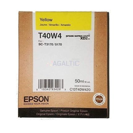 Tinta Epson T40W420 Yellow sc-t3170 50ml nuevo