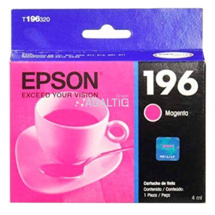 Tinta Epson T196320 Magenta 4ml√ XP-211, XP-401-XP-411