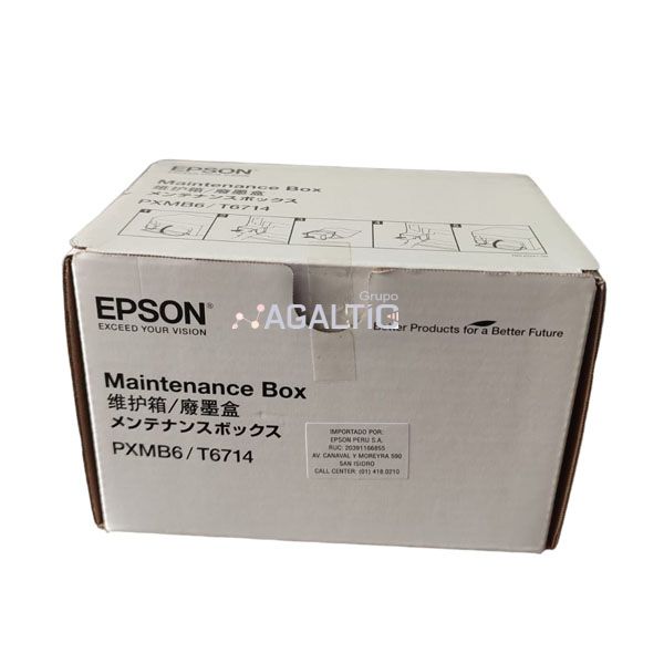 Caja de mantenimiento T671400 Epson WF-C869R